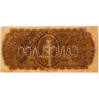 10 Pesos Banco de La Alianza