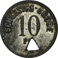 10 Pfennig - Schlesiengrube