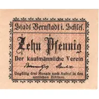 10 Pfennig Kaufmännischer Verein
