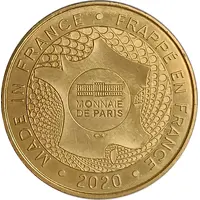 Monnaie de Paris Tourist Token - Paris Eglise de la Madeleine - Façade nord