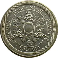 5 Centimes - Chambre de commerce - Dijon [21] Brass Pattern