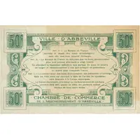 50 Centimes - Chambre de Commerce d'Abbeville 80