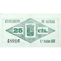 25 Céntimos Águilas