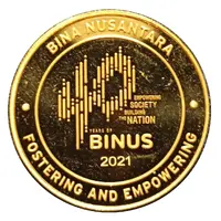 Medal - 40 Years of BINUS University