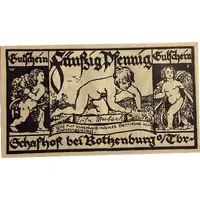 50 Pfennig Fritz Merbach, Schafhof