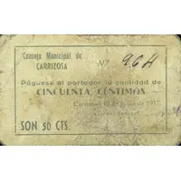 50 Céntimos Carrizosa