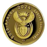 10 Cents Gold Afrikaans - Venda