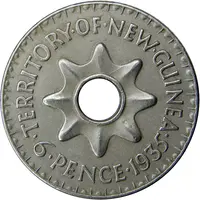 6 Pence - George V