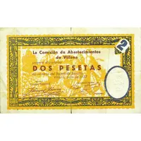 2 Pesetas Villena