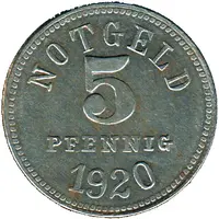 5 Pfennig - Bad Kissingen