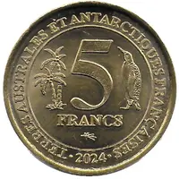 5 Francs - Île de Clipperton