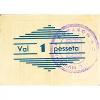 1 Peseta Mont-ros