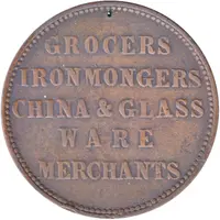 1 Penny - Murray & Christie - Advance Victoria Mule Castlemaine, Victoria