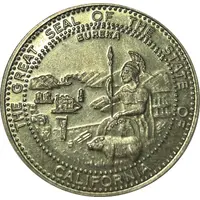 Medal - Golden Gate Bridge San Francisco, California