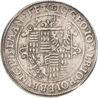 1 Thaler - John George I, John Albert, John Hoyer III and Bruno II