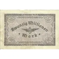 20 000 000 Mark Reichsbahndirektion
