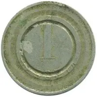 1 Peseta - Pau Social. Secció Cooperativa