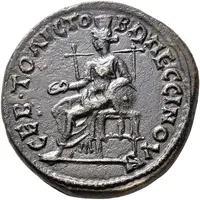 Æ26 - Marcus Aurelius ϹΕΒ ΤΟΛΙϹΤΟΒΩ ΠΕϹϹΙΝΟΥ