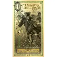 1 Goldback Oklahoma