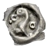 Pfennig 'Schwanhälser Vierzipfliger'