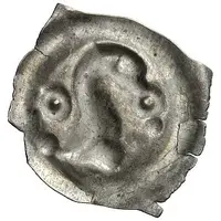 Pfennig 'Schwanhälser Vierzipfliger'