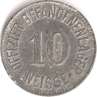 10 Pfennig - Neisse Offizier Gefangenenlager