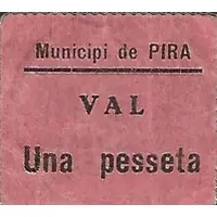 1 Peseta Pira