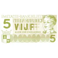 Play money - Imitatie-bankbiljet - 5 Gulden