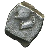 Drachm with aquatic leaves