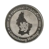 National Tokens Luxembourg Heritage - Château de Larochette – Buurg Fiels Larochette