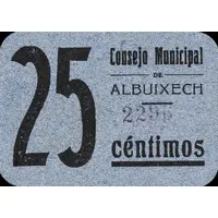 25 Céntimos Albuixech