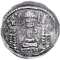 Drachm - Buddhatala /King C/ Sassanian style, type 18, unknown mint