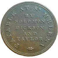 1/2 Penny Solomon, Dickson and Taylor