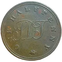 1/2 Penny Solomon, Dickson and Taylor