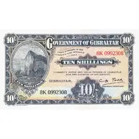 50 Pence / 10 Shillings World Tourism Year