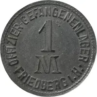 1 Mark - Friedberg Offizier Gefangenenlager