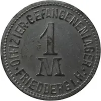 1 Mark - Friedberg Offizier Gefangenenlager