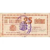 25 Céntimos Los Gallardos