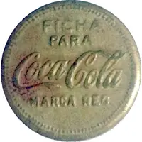 Vending Machine Token - Coca-Cola