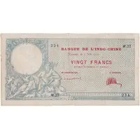 20 Francs Without decrees