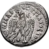 Tetradrachm - Elagabalus ΔΗΜΑΡΧ ΕΞ ΥΠΑΤΟϹ ΤΟ Β Δ Ε