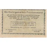 20 Heller Frankenmarkt