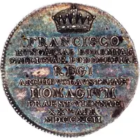 Coronation of Francis II as a King of Bohemia Prague, 1792