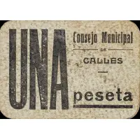 1 Peseta Calles