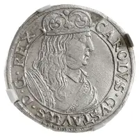 Szóstak / 6 Groszy - Karol X Gustaw Swedish Occupation