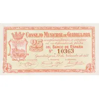 25 Céntimos Guadalajara