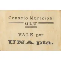 1 Peseta Gilet