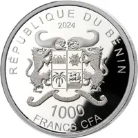 1000 Francs CFA Anubis