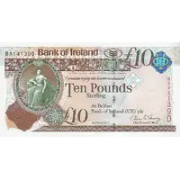 10 Pounds Bank of Ireland