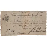 1 Pound Jersey Accommodation Bank